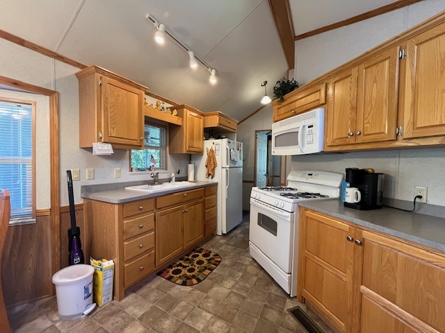 2795 East 28th Road Marseilles, IL 61341 - Photo 9 of 65 a kitchen with a stove sink and cabinets
