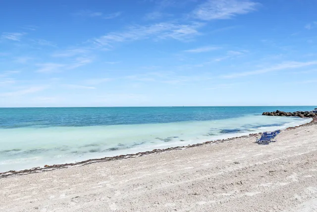 a view of beach and ocean