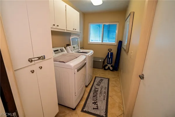 a room with storage and utility