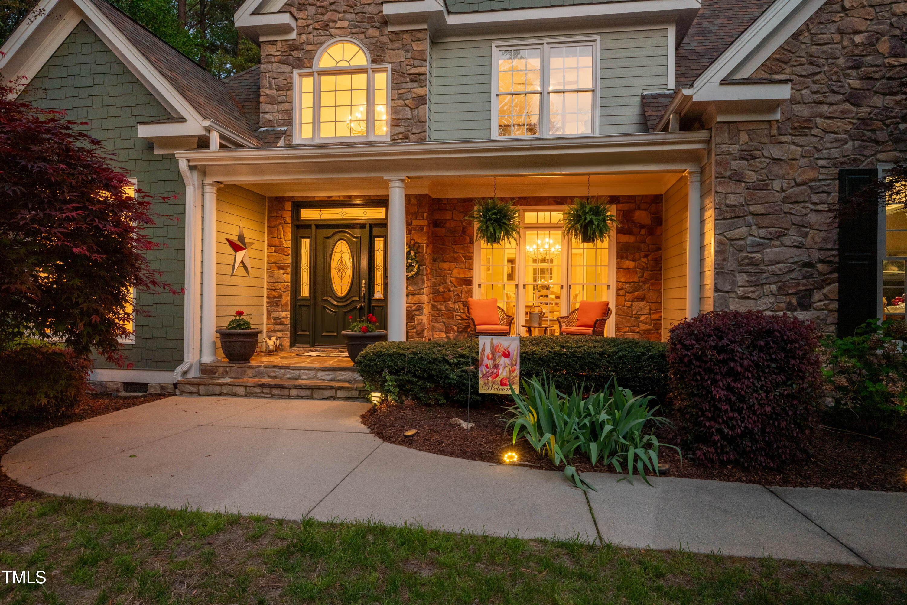8480 Falkirk Ridge Court Wake Forest, NC 27587 - Photo 10 of 63 a front view of a house