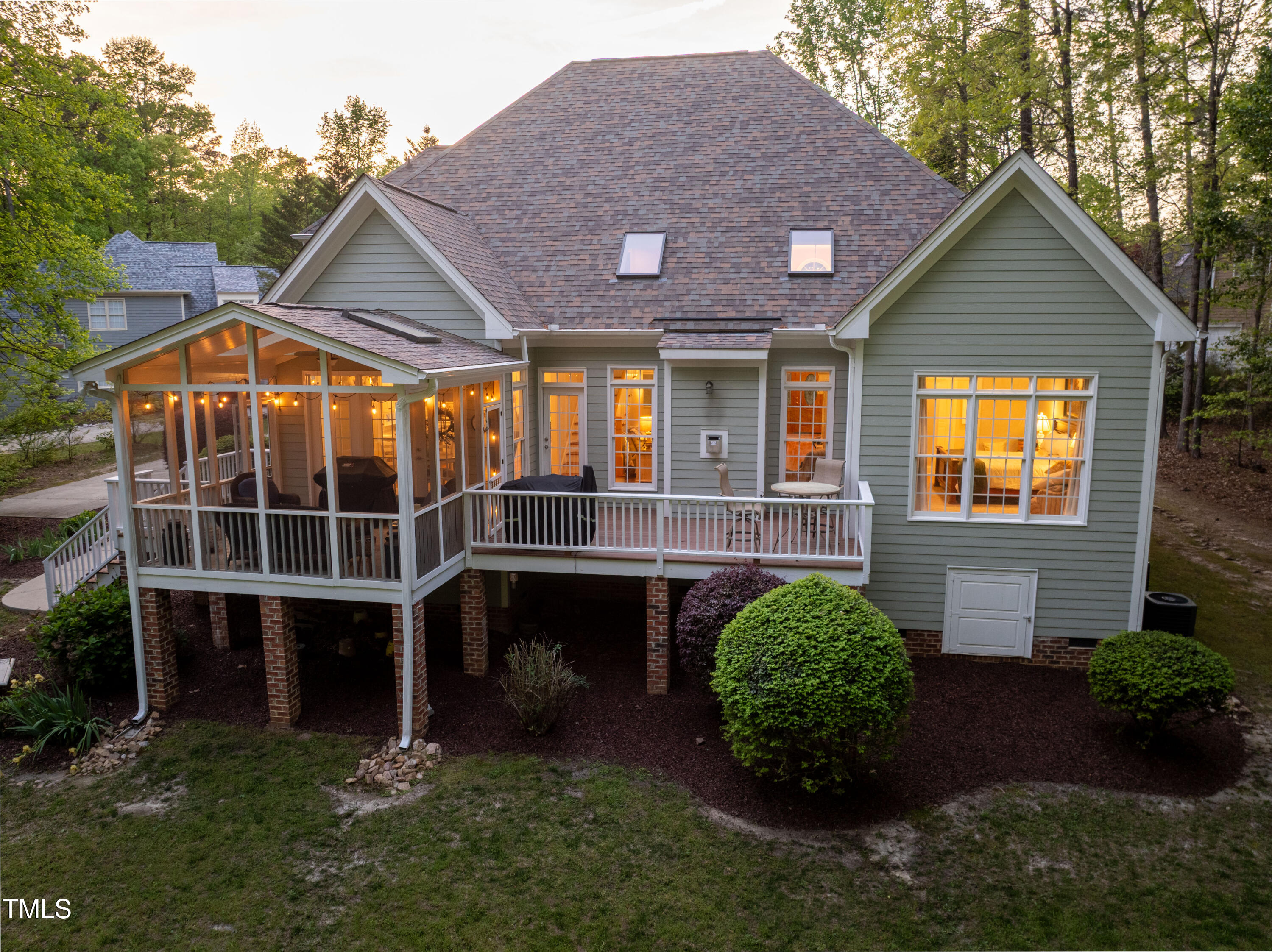 8480 Falkirk Ridge Court Wake Forest, NC 27587 - Photo 3 of 63 a front view of a house with a yard