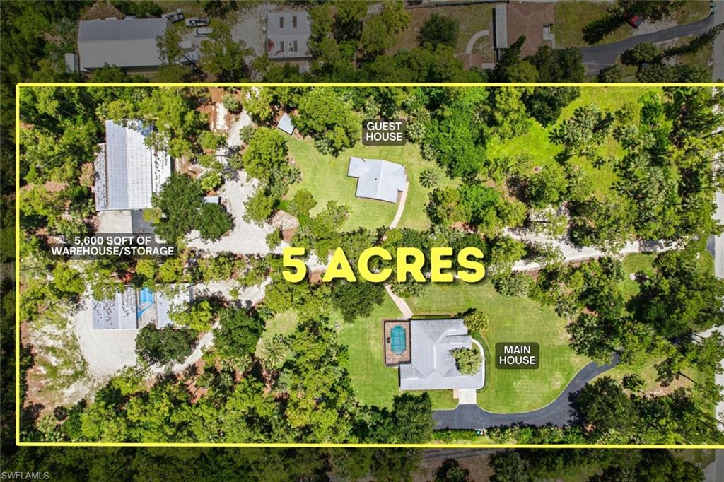 2053 17th Street Southwest Naples, FL 34117 - Photo 2 of 47 an aerial view of residential building with an outdoor space and seating