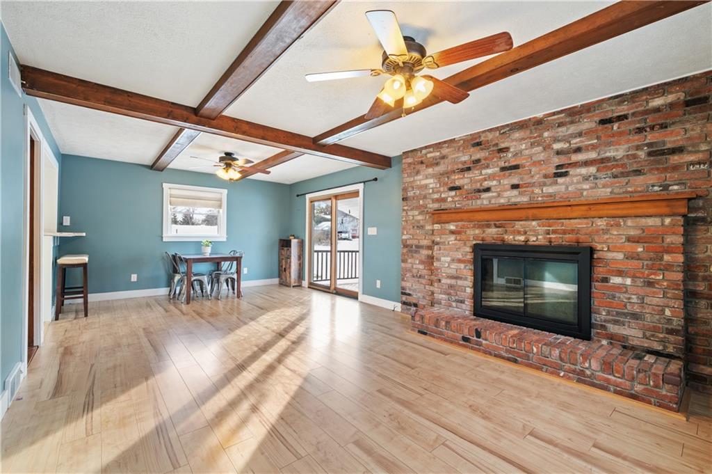 232 Naugle Road Beaver Falls, PA 15010 - Photo 11 of 26 This space is large enough for an additional eating area.