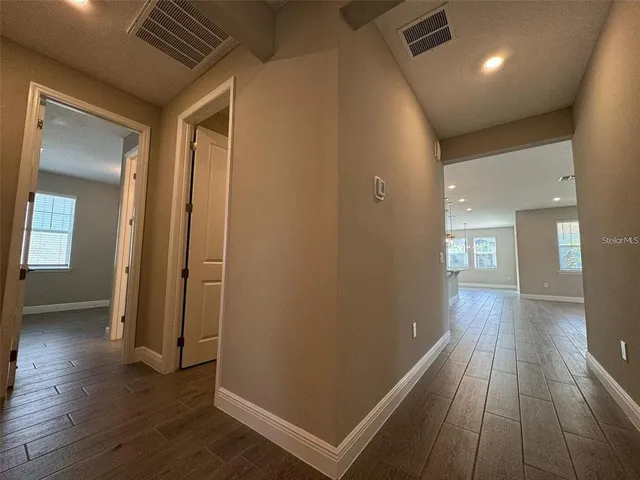 wooden floor in a gallery