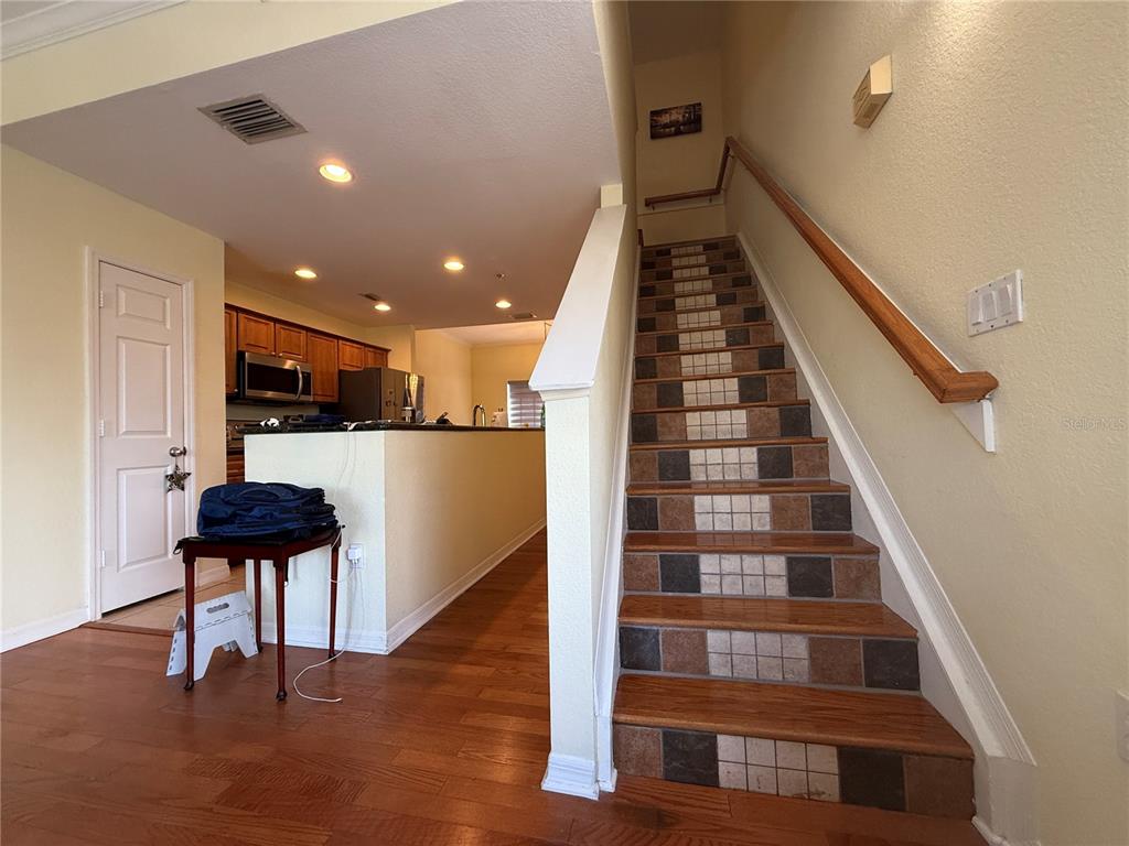 120 South Obrien Street Tampa, FL 33609 - Photo 14 of 47 a view of entryway and hall with wooden floor