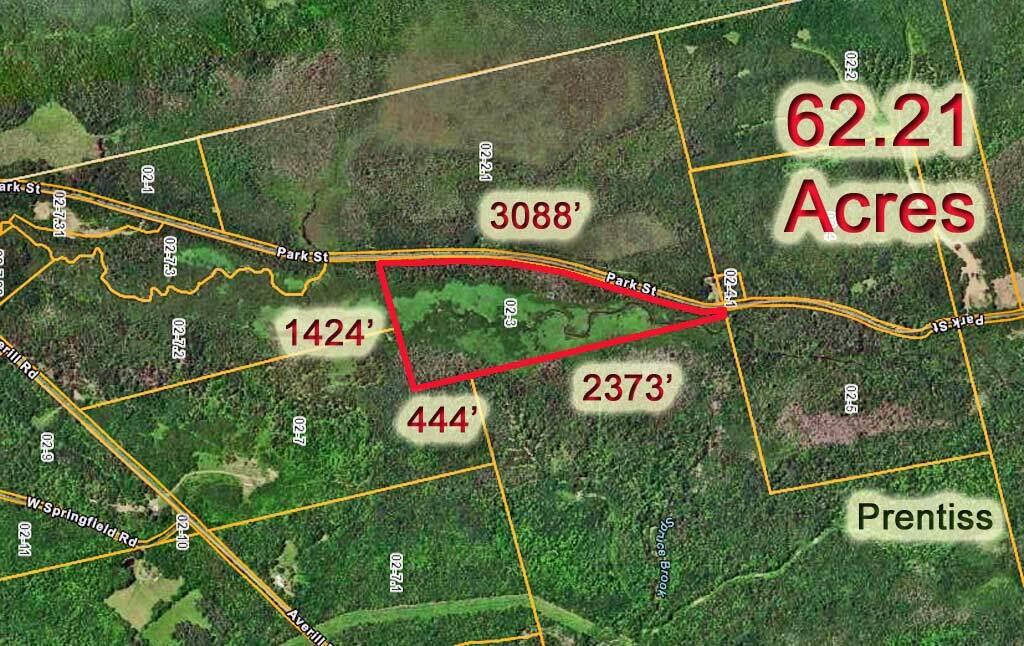 Lot 3 Rt 170 Road Springfield, ME 04487 - Photo 5 of 6 land-prentiss-maine-aerial
