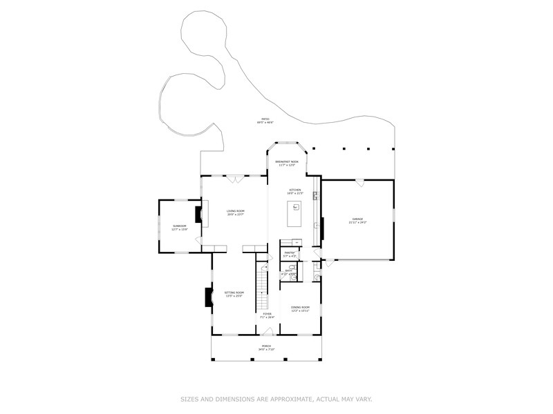 632 Chatham Road Glenview, IL 60025 - Photo 51 of 52 a picture of floor plan