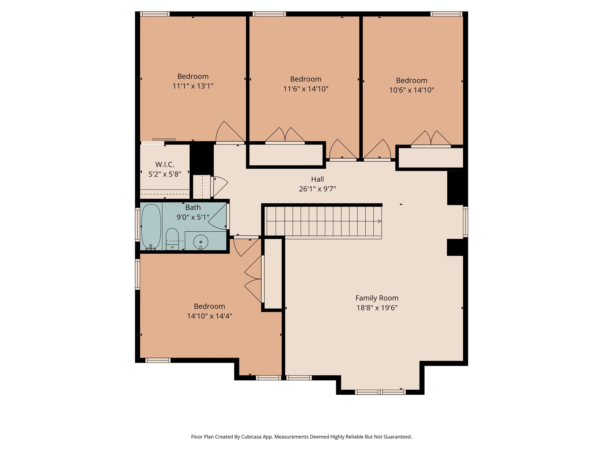 432 Clear Springs Road Georgetown, TX 78628 - Photo 35 of 35 Floor plan 2nd Floor