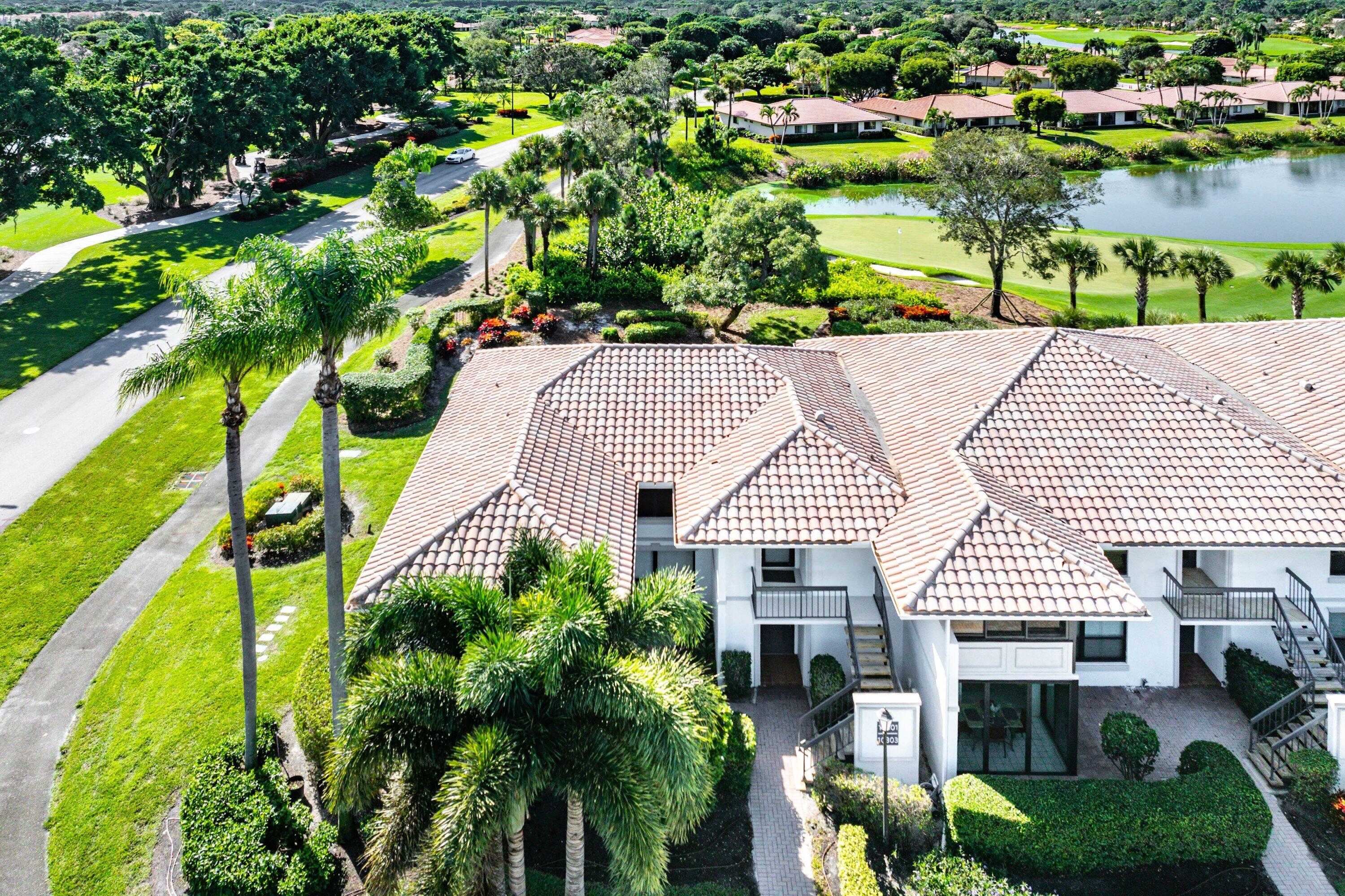 10301 Quail Covey Road, Unit HIBISCUS S Boynton Beach, FL 33436 - Photo 2 of 55 Aerial view