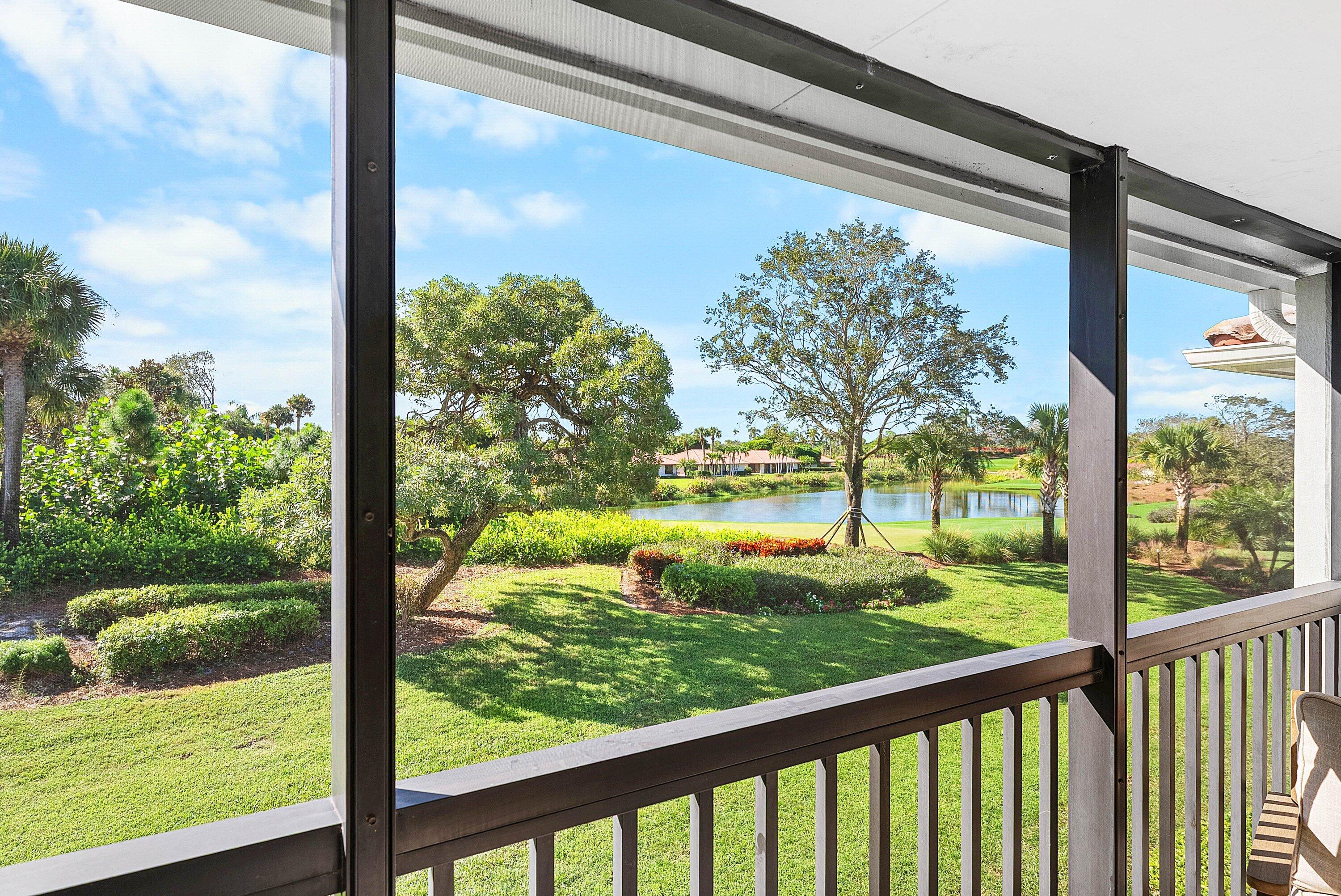 10301 Quail Covey Road, Unit HIBISCUS S Boynton Beach, FL 33436 - Photo 31 of 55 Screened Terrace