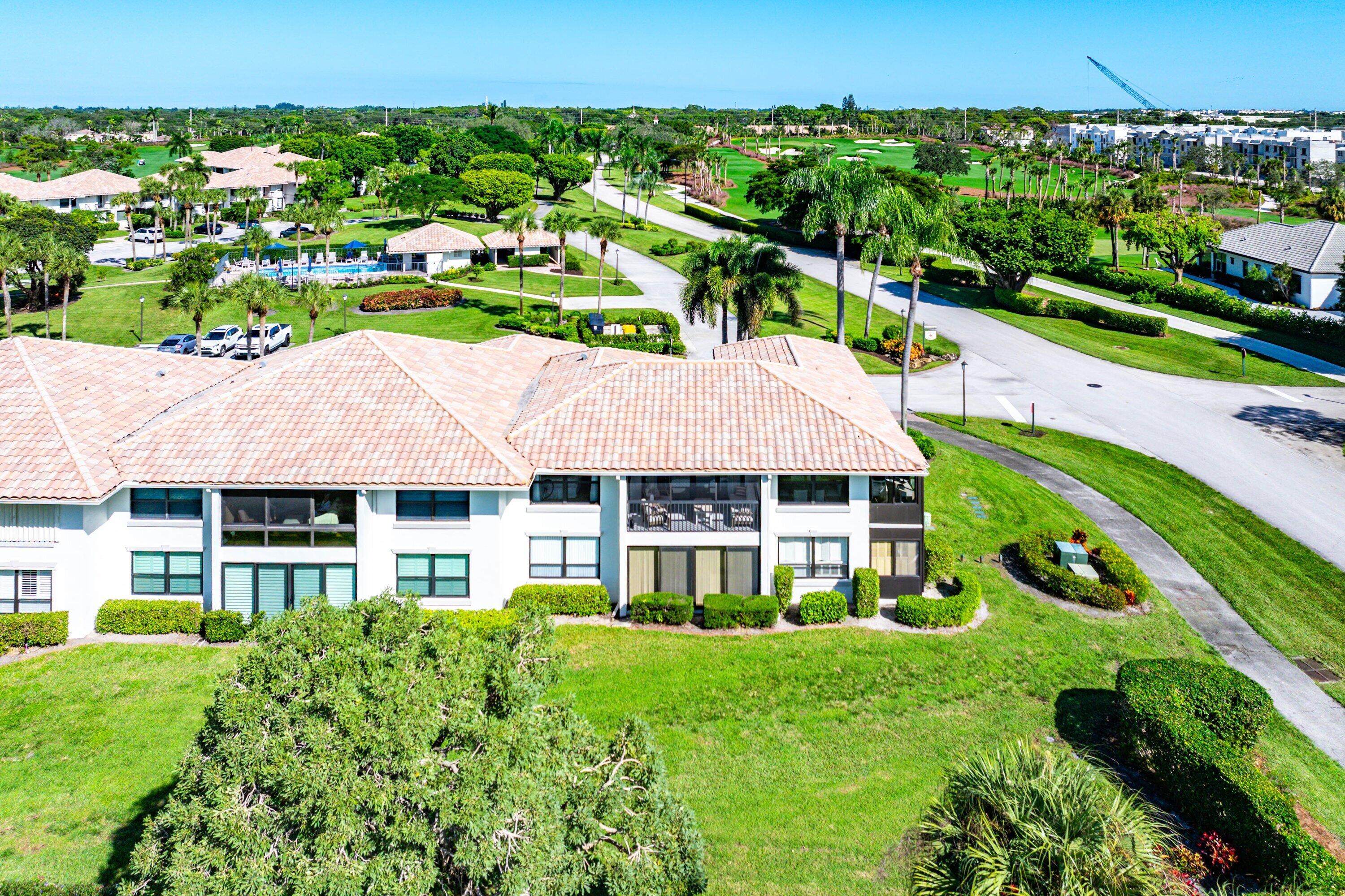 10301 Quail Covey Road, Unit HIBISCUS S Boynton Beach, FL 33436 - Photo 36 of 55 Aerial view