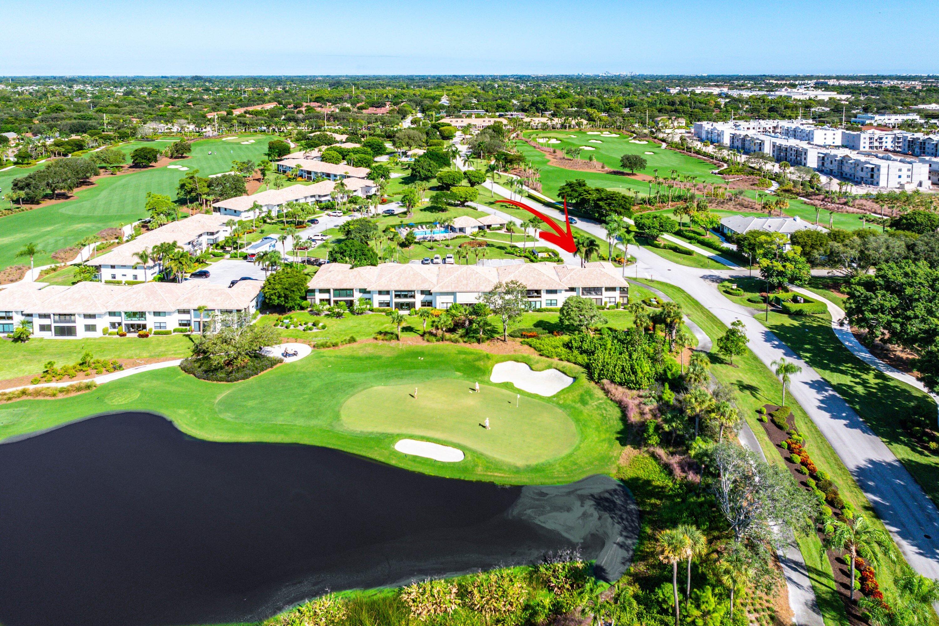 10301 Quail Covey Road, Unit HIBISCUS S Boynton Beach, FL 33436 - Photo 39 of 55 Aerial view