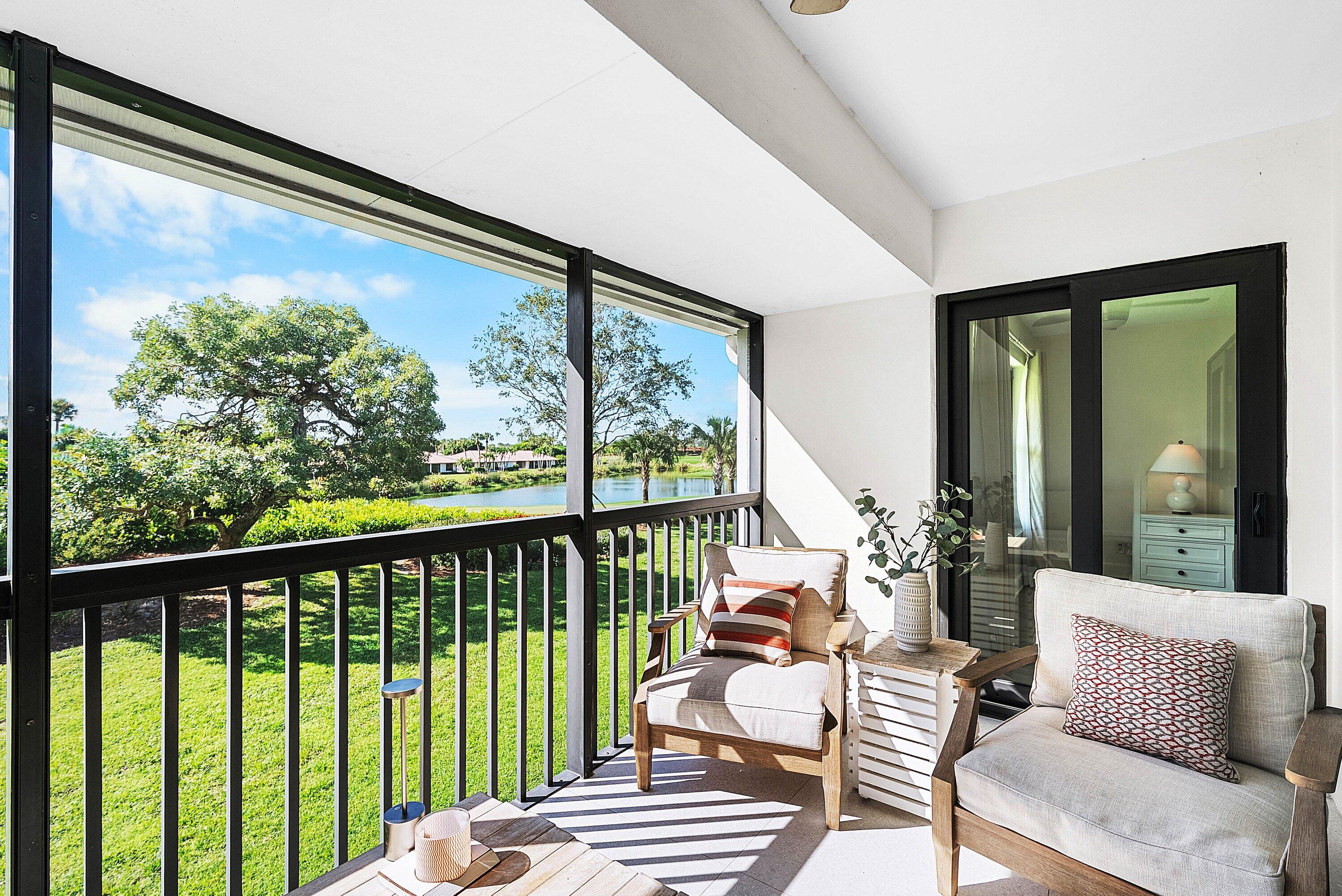 10301 Quail Covey Road, Unit HIBISCUS S Boynton Beach, FL 33436 - Photo 6 of 55 Screened Terrace