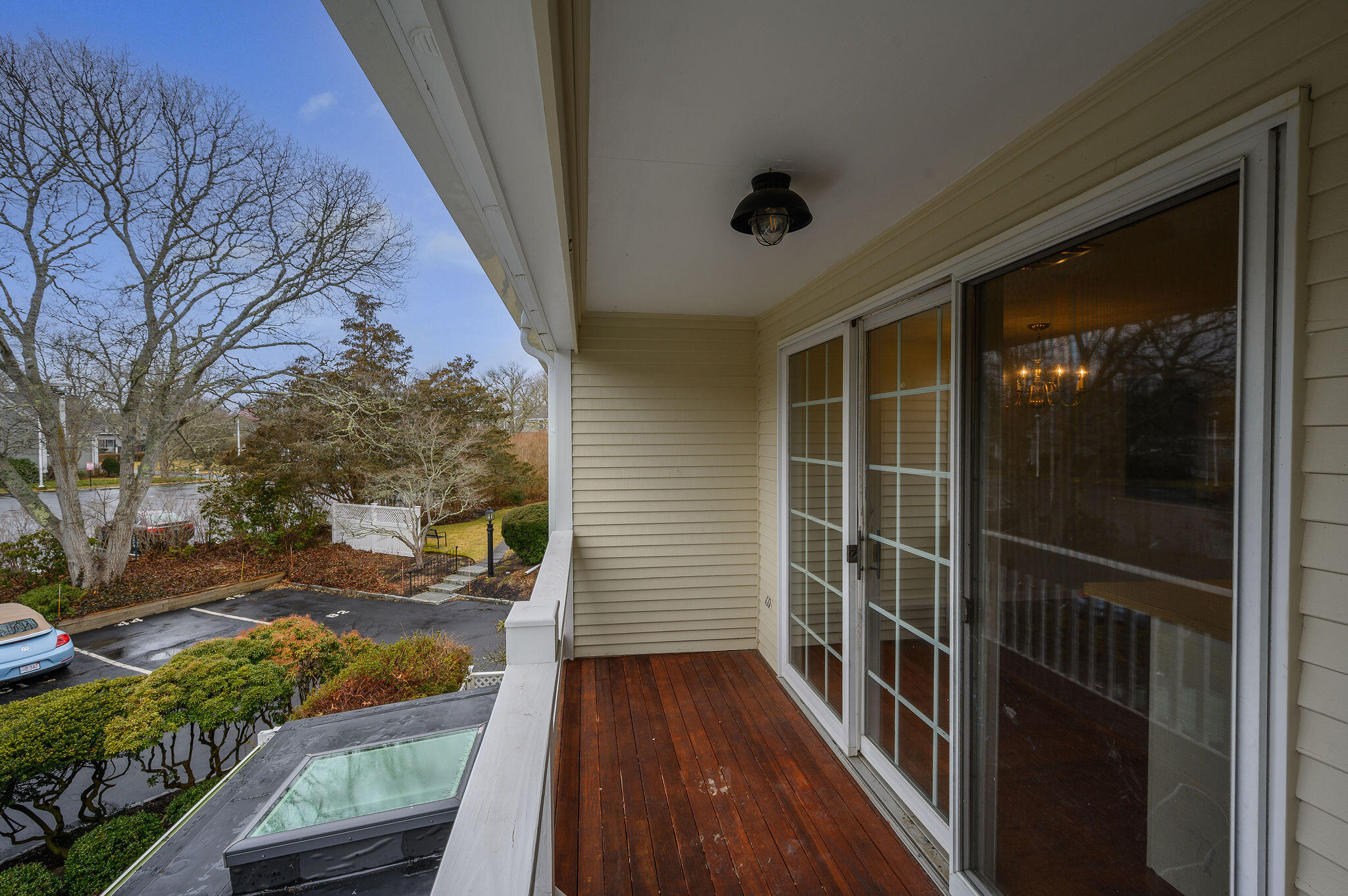 727 Main Street, Unit C3 Osterville, MA 02655 - Photo 18 of 23 a view of a balcony with wooden floor
