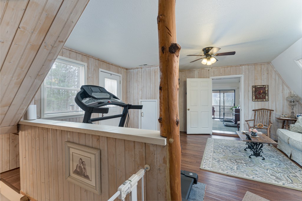 457 Persimmon Hts Road Murphy, NC 28906 - Photo 21 of 42 a view of living room with furniture and a window
