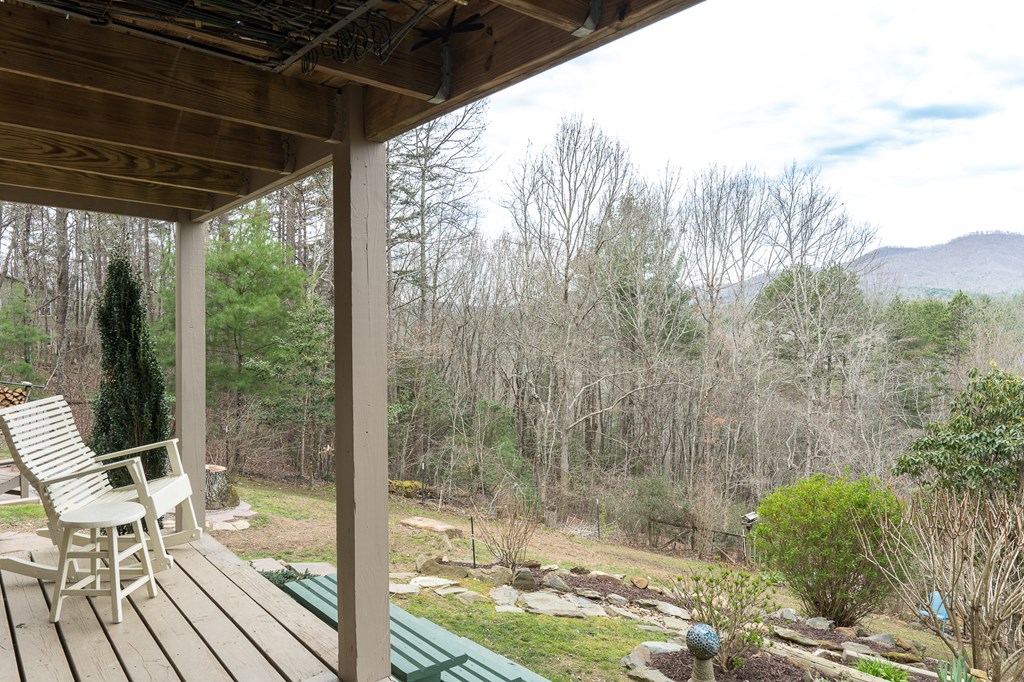 457 Persimmon Hts Road Murphy, NC 28906 - Photo 38 of 42 a view of backyard with green space