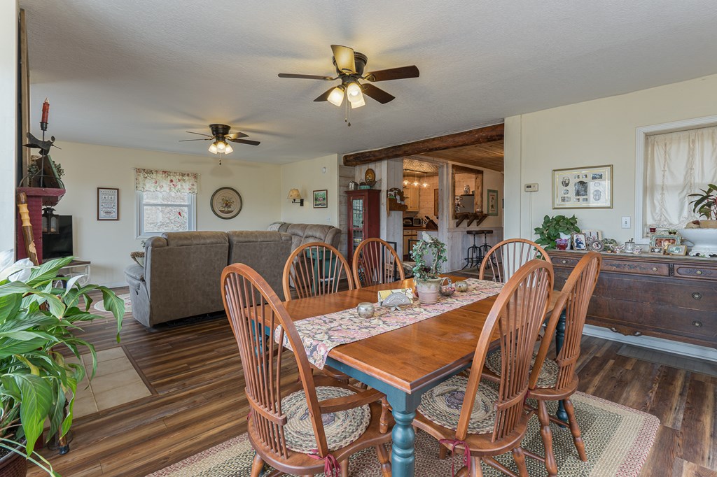 457 Persimmon Hts Road Murphy, NC 28906 - Photo 10 of 42 a dining room with furniture and window