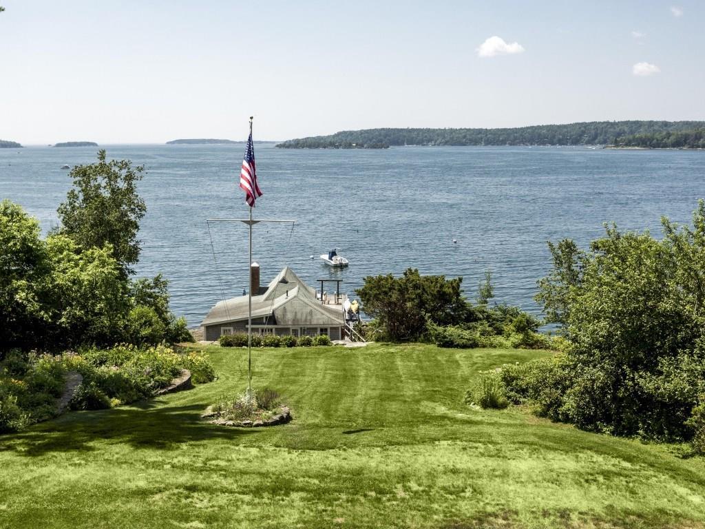 111 Paradise Point Road East Boothbay, ME 04544 - Photo 2 of 35 Commanding views of Linekin Bay