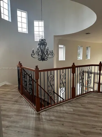 a view of a small space