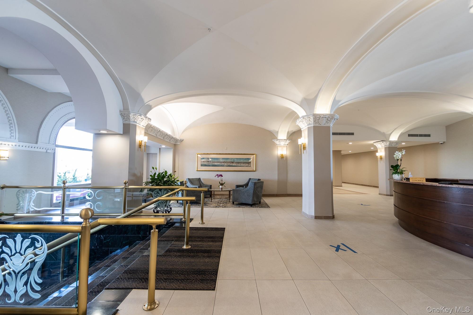 2 Richmond Road, Unit 6N Lido Beach, NY 11561 - Photo 16 of 29 Grand entrance lobby
