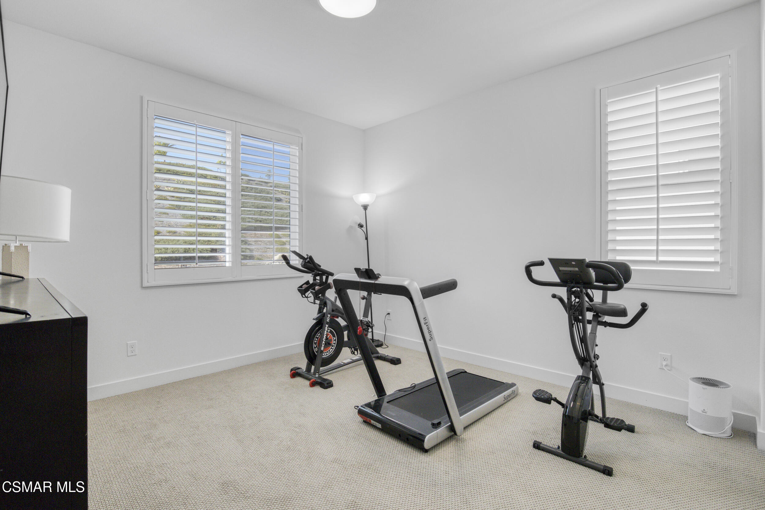 28665 Windbreak Trail Saugus, CA 91350 - Photo 26 of 56 a view of a room with gym equipment