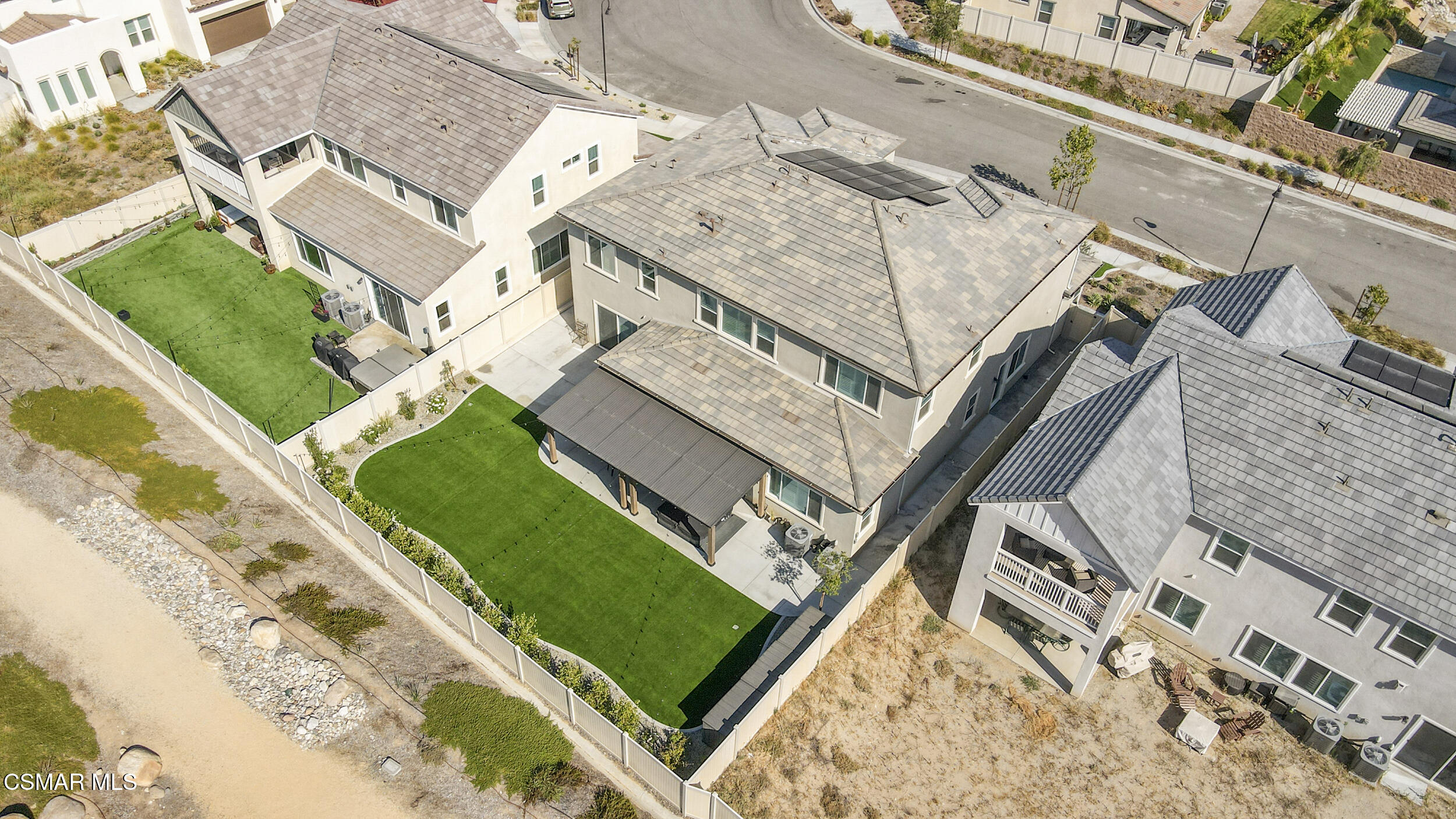 28665 Windbreak Trail Saugus, CA 91350 - Photo 38 of 56 front view of a house with a ocean view