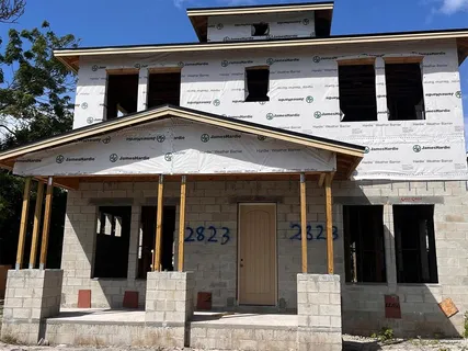 a view of front door
