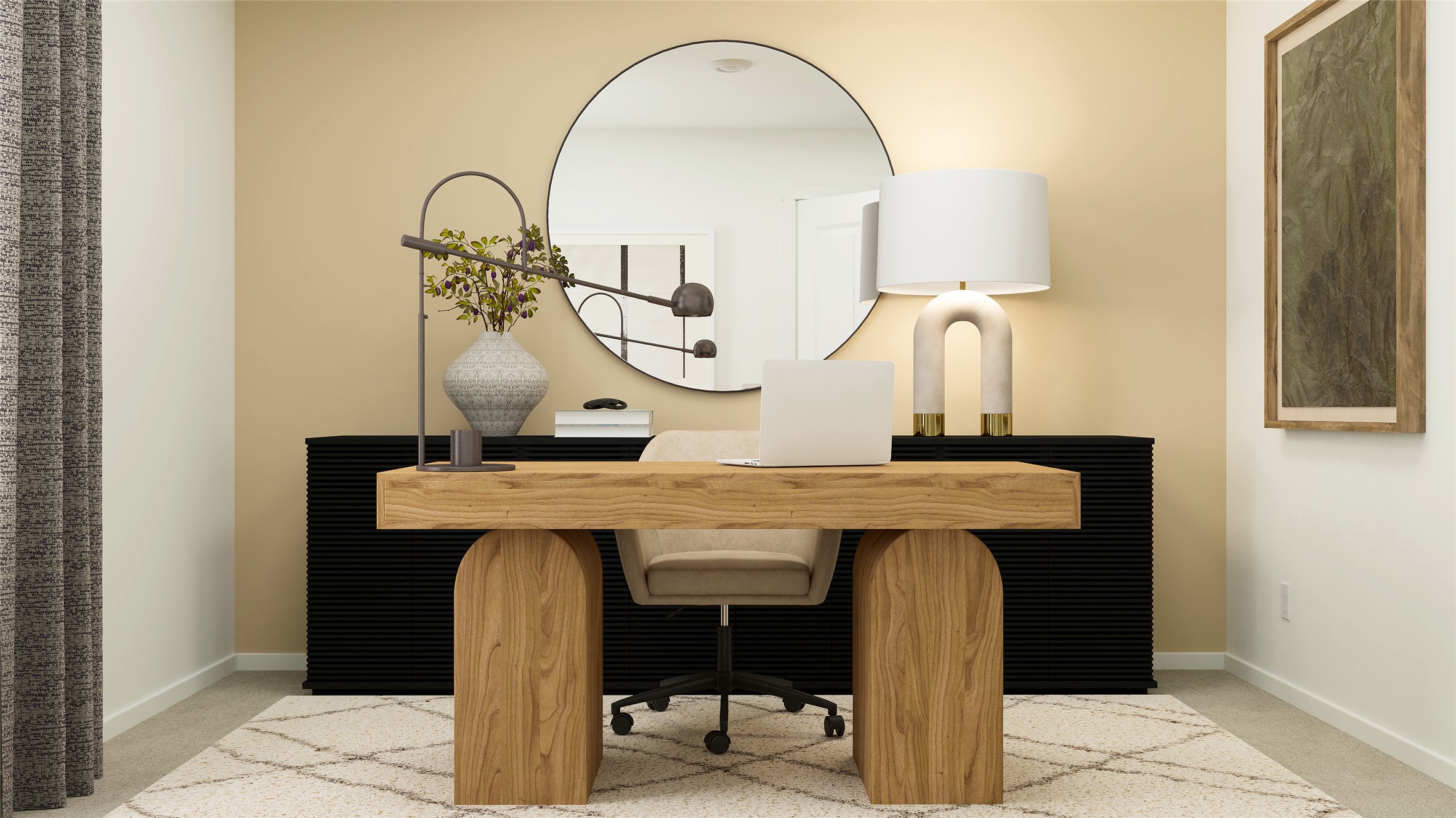 533 Jones Bch Lane Jarrell, TX 76537 - Photo 13 of 32 a view of a dining room with furniture and wooden floor