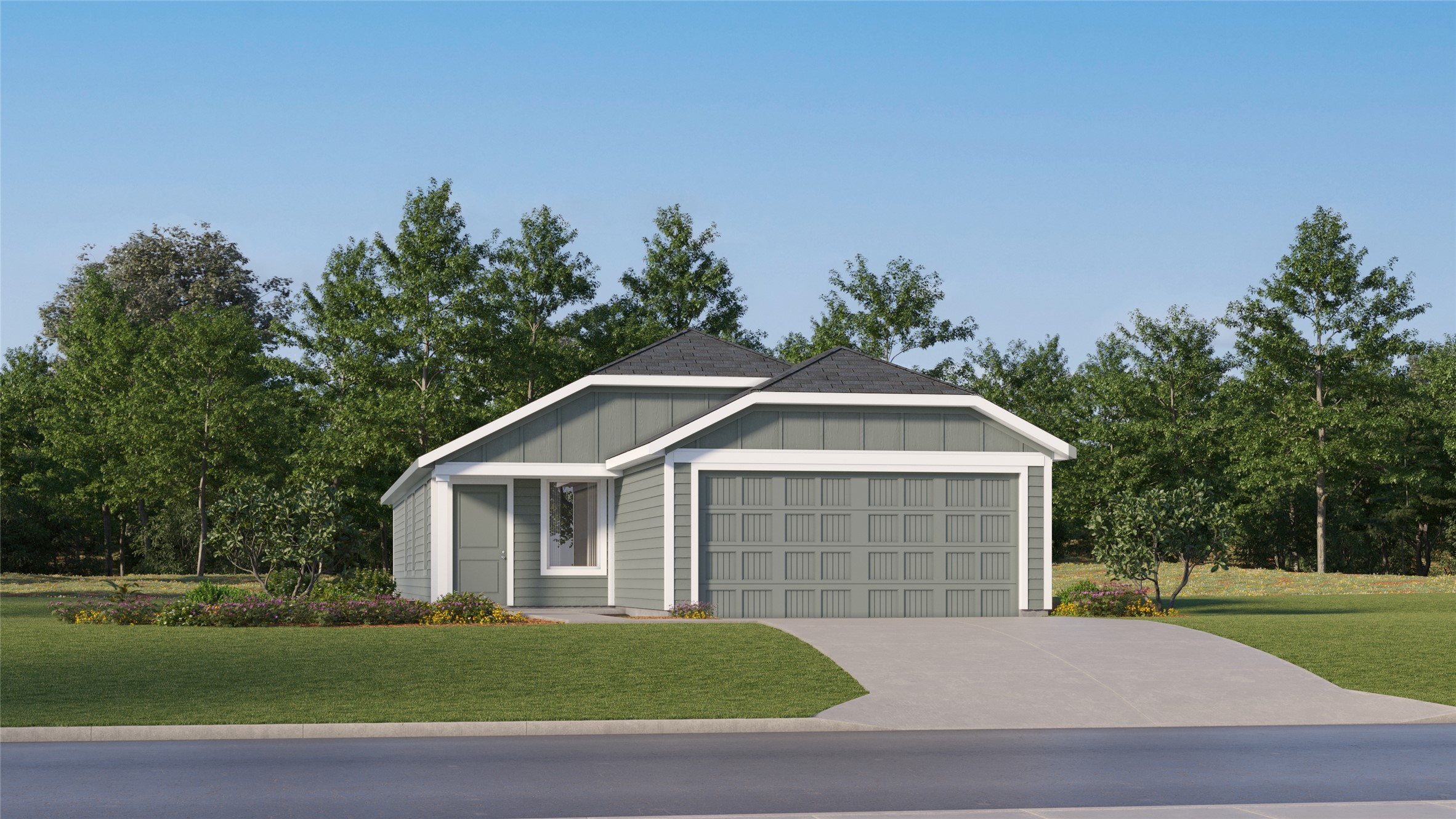 533 Jones Bch Lane Jarrell, TX 76537 - Photo 5 of 32 a front view of a house with a yard