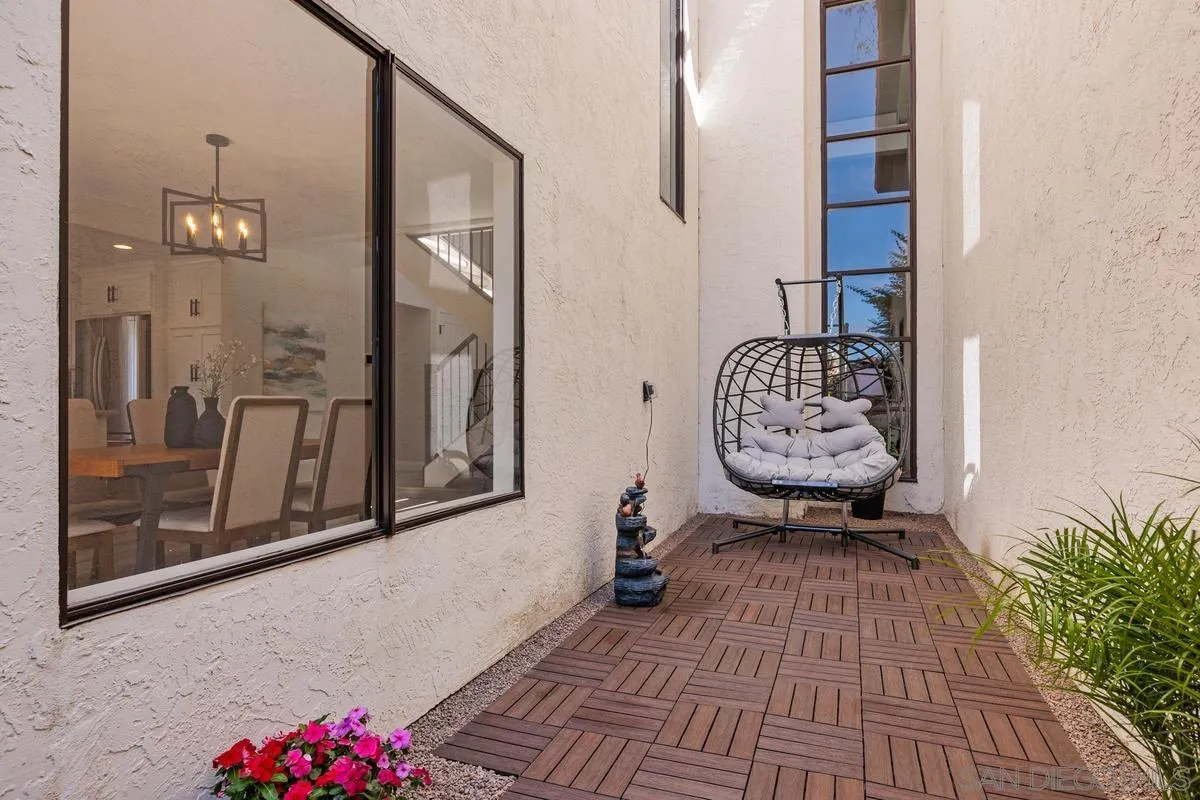 1355 Sun Valley Road Solana Beach, CA 92075 - Photo 31 of 37 Serene spot tucked away on the patio