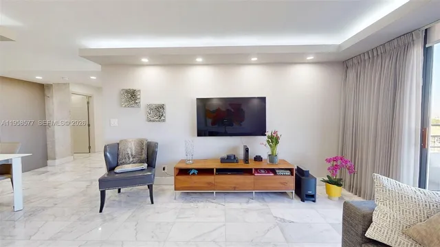 a view of a city from a balcony