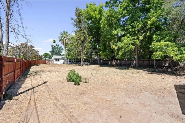 a view of a house with a patio