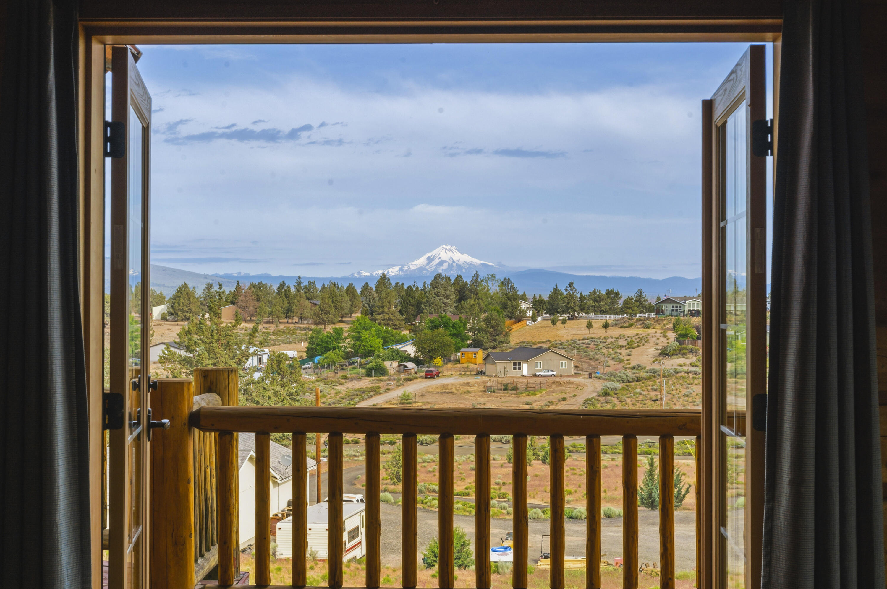 10739 Southwest Shad Road Terrebonne, OR 97760 - Photo 40 of 55 a view of a large window with an outdoor space