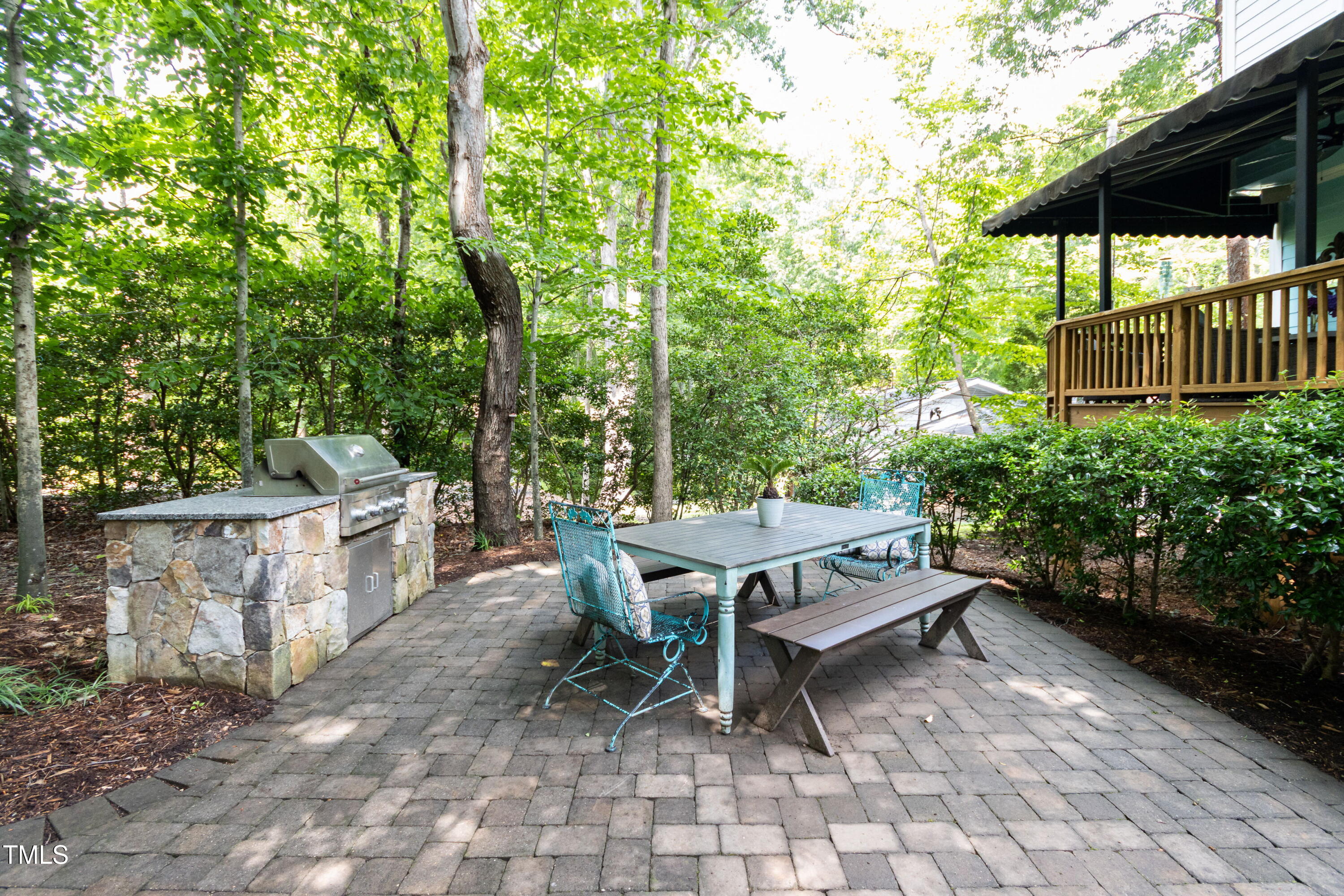 3359 Hampton Road Raleigh, NC 27607 - Photo 42 of 47 3359 Hampton Road - Summer grill patio