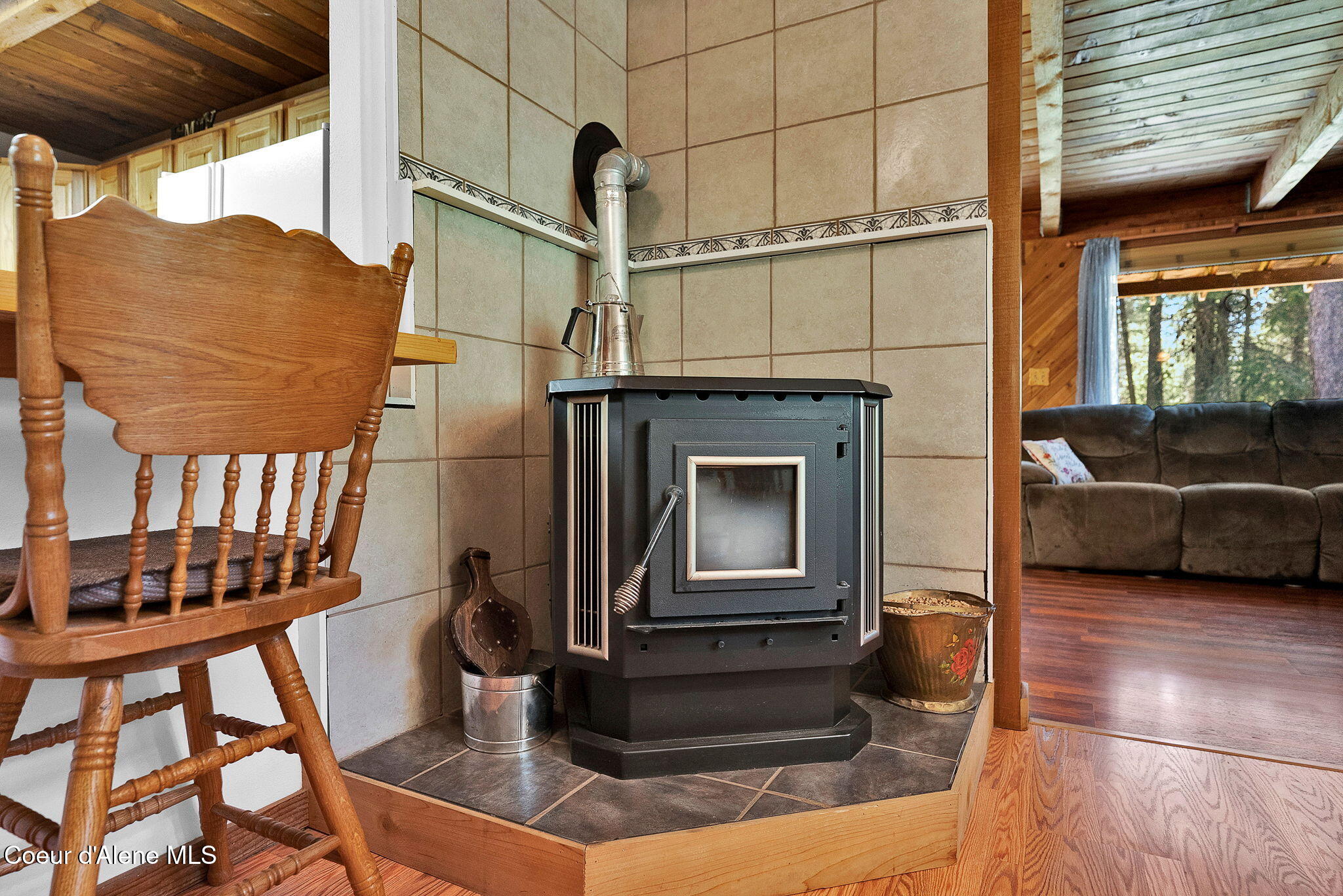 24805 North Cedar Mountain Road Athol, ID 83801 - Photo 22 of 82 Pellet Stove