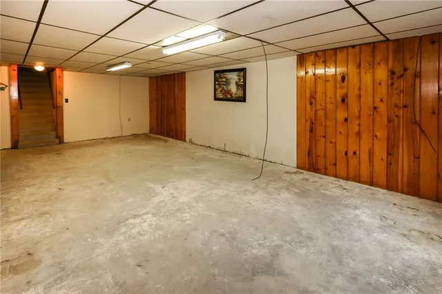 a view of empty room