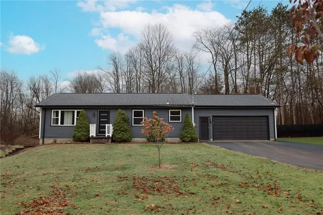 a house view with a outdoor space