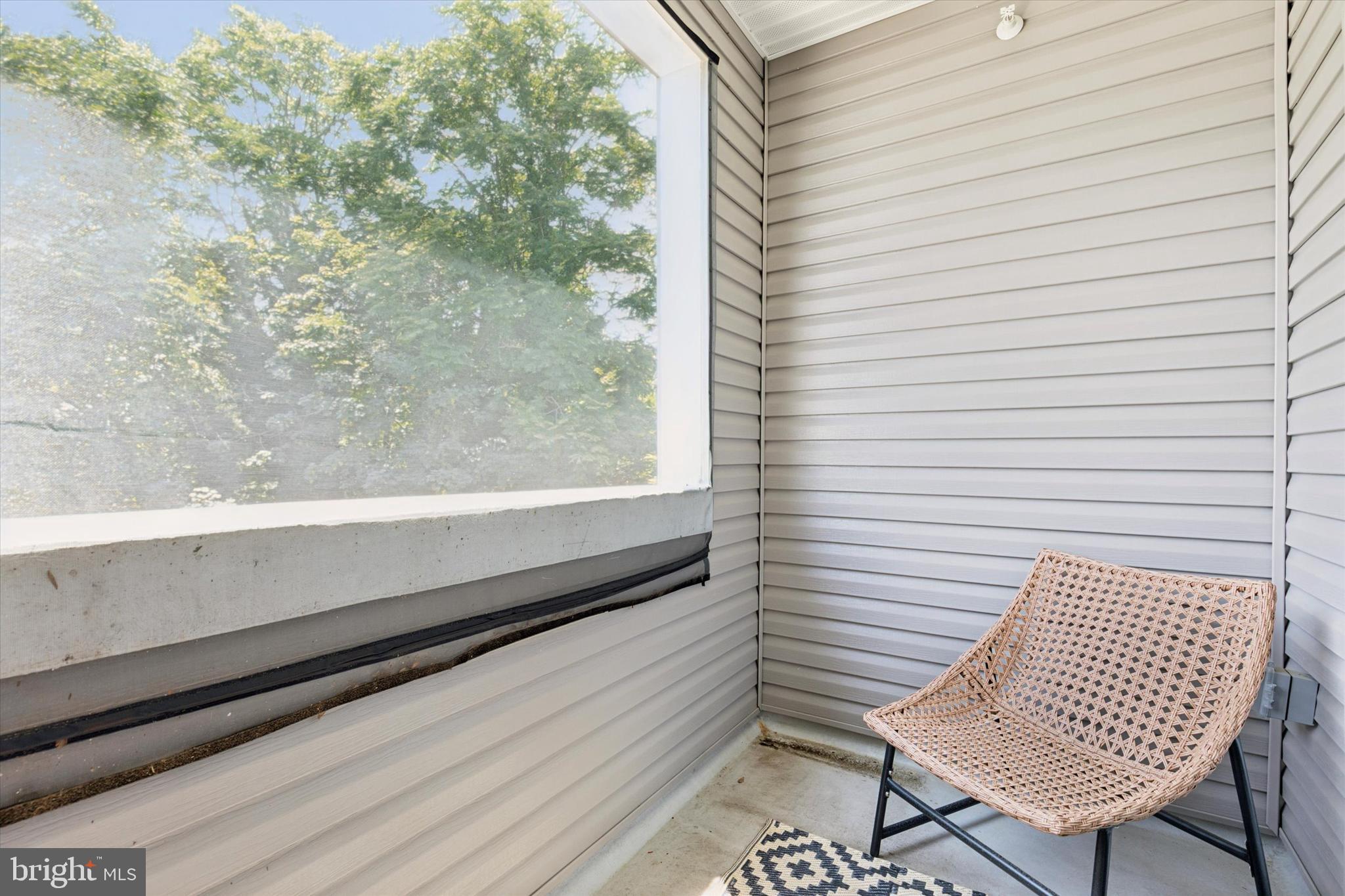 22 East Rittenhouse Street Philadelphia, PA 19144 - Photo 12 of 34 a view of a wooden bench sitting in back of a window