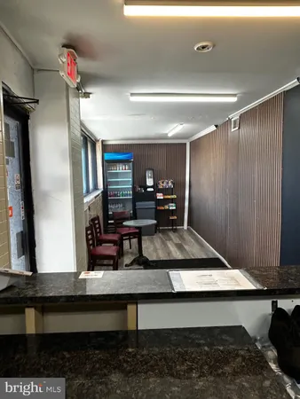 a kitchen with a stove and a refrigerator