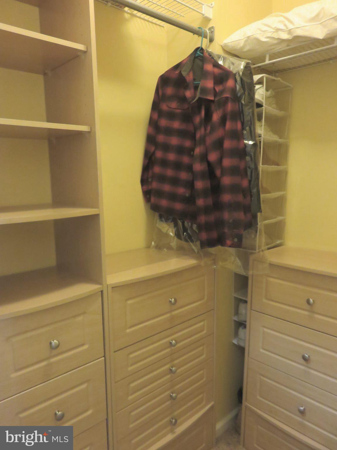 9615 Haven Farm Road, Unit L Perry Hall, MD 21128 - Photo 19 of 30 CUSTOM CLOSET IN MASTER BEDROOM