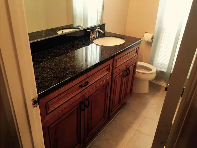 a bathroom with a sink and a toilet
