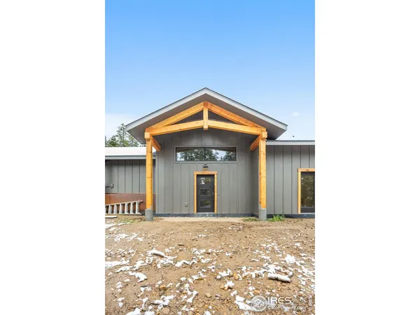 a view of a house with a patio