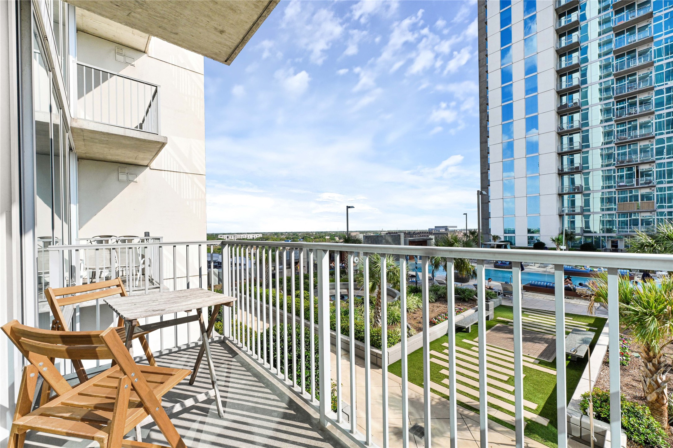 5925 Almeda Road, Unit 10806 Houston, TX 77004 - Photo 1 of 34 Enjoy an amazing view of the resort style pool area from your own balcony!