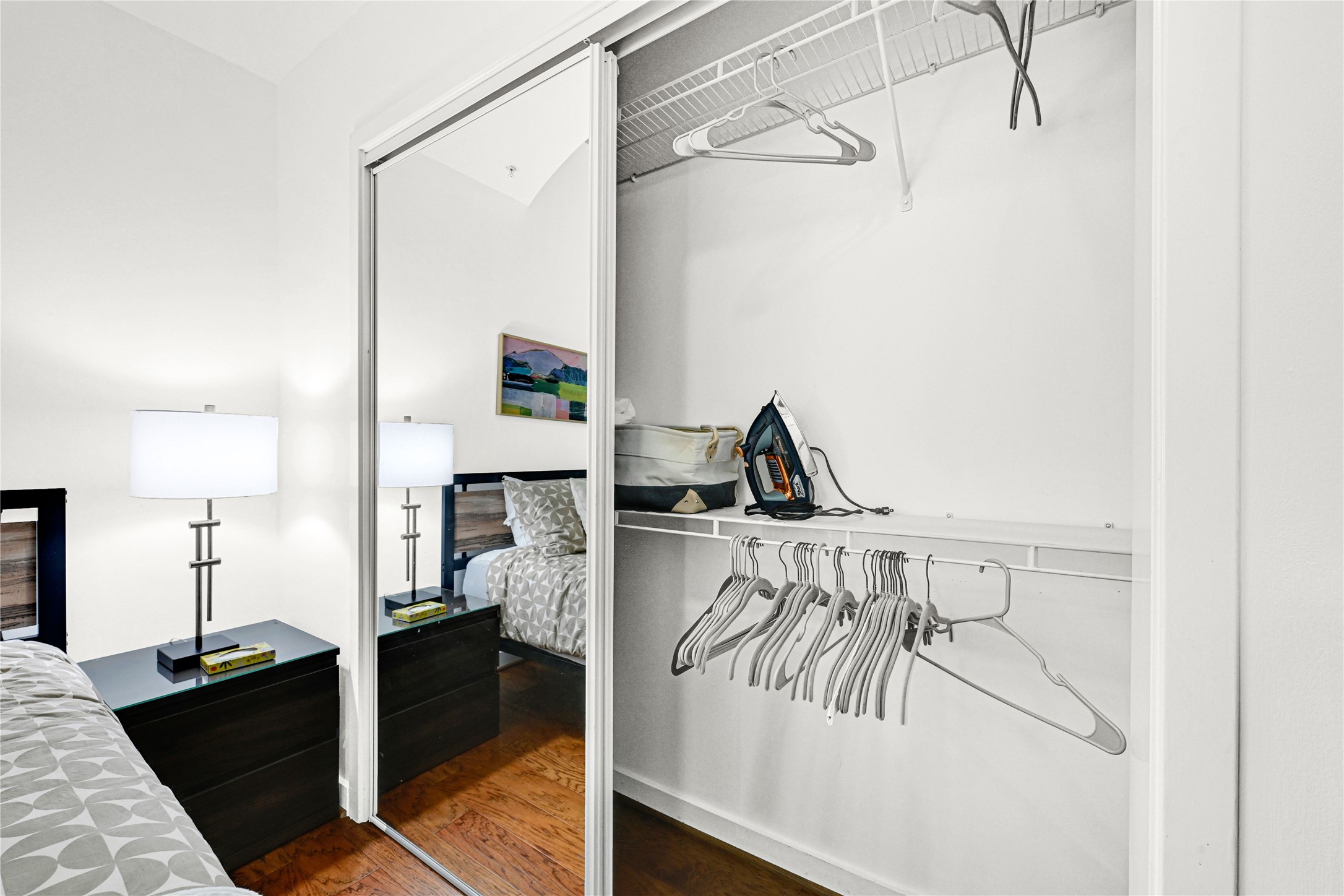 5925 Almeda Road, Unit 10806 Houston, TX 77004 - Photo 33 of 34 Hangers, iron, vacuum, and swiffer provided.