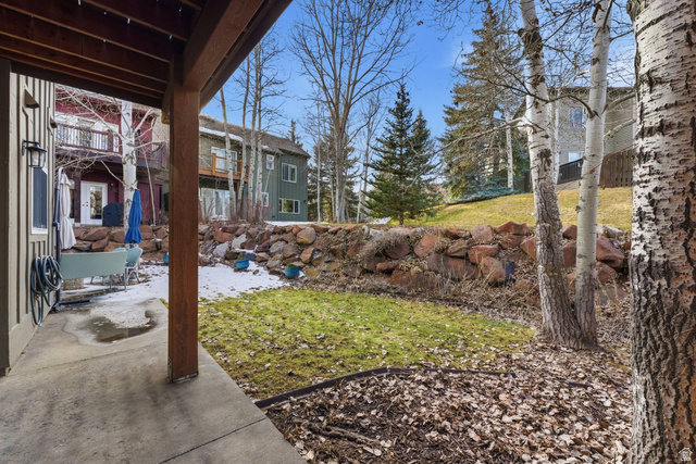 7930 Mustang Loop Road Park City, UT 84098 - Photo 20 of 23 View of yard featuring a patio area