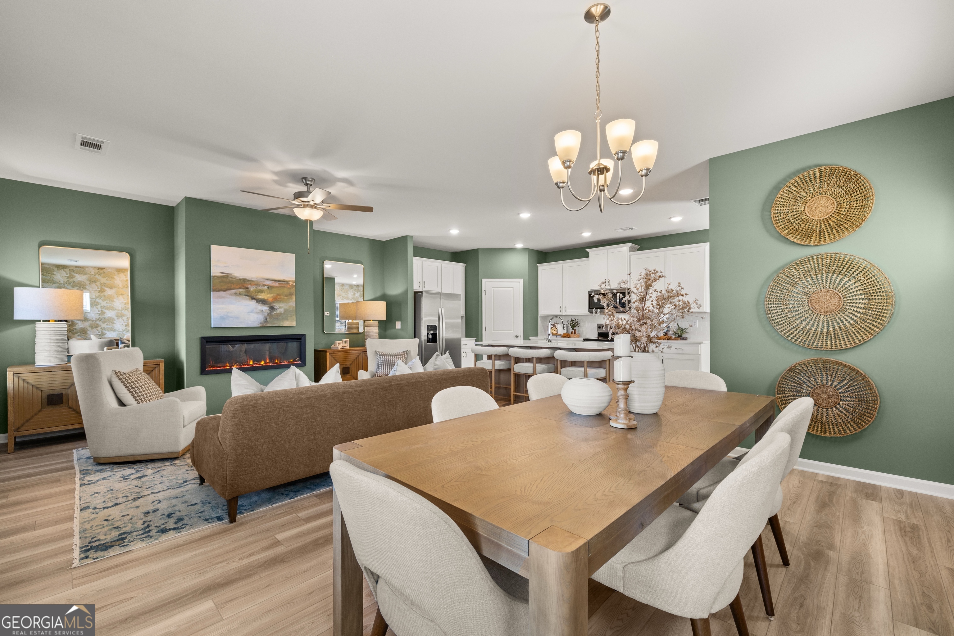 3263 Lake Carlton Road, Unit 23 Loganville, GA 30052 - Photo 11 of 33 a view of a dining room and livingroom view