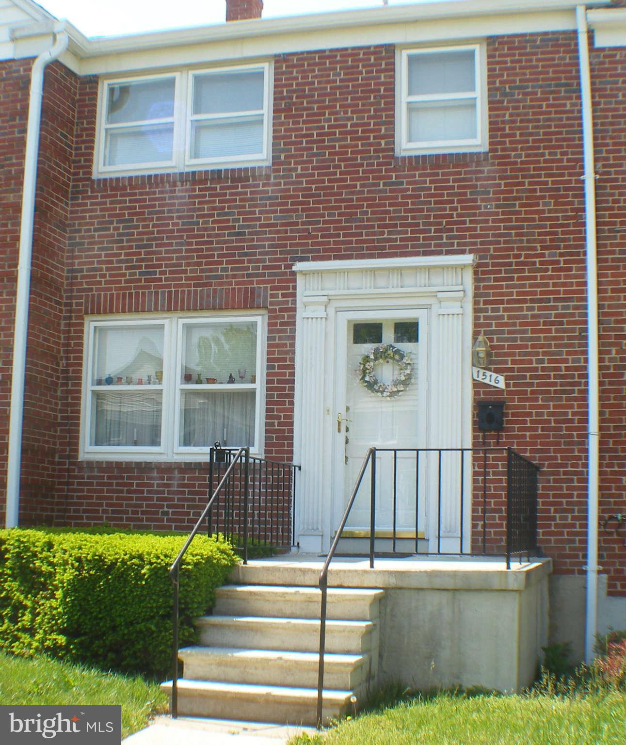 All Brick Town home