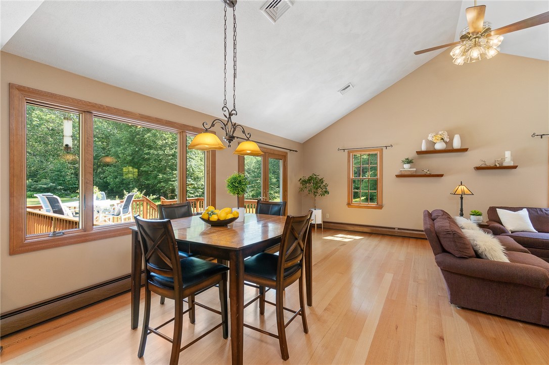 206 Pardon Joslin Road Exeter, RI 02822 - Photo 11 of 47 Cathedral Ceilings with Open Concept Living