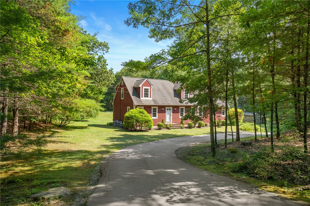 206 Pardon Joslin Road Exeter, RI 02822 - Photo 3 of 47 4 Acres of wooded park- like grounds