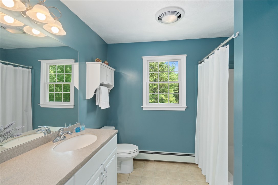 206 Pardon Joslin Road Exeter, RI 02822 - Photo 32 of 47 Upstairs Full Bathroom with shower/Tub